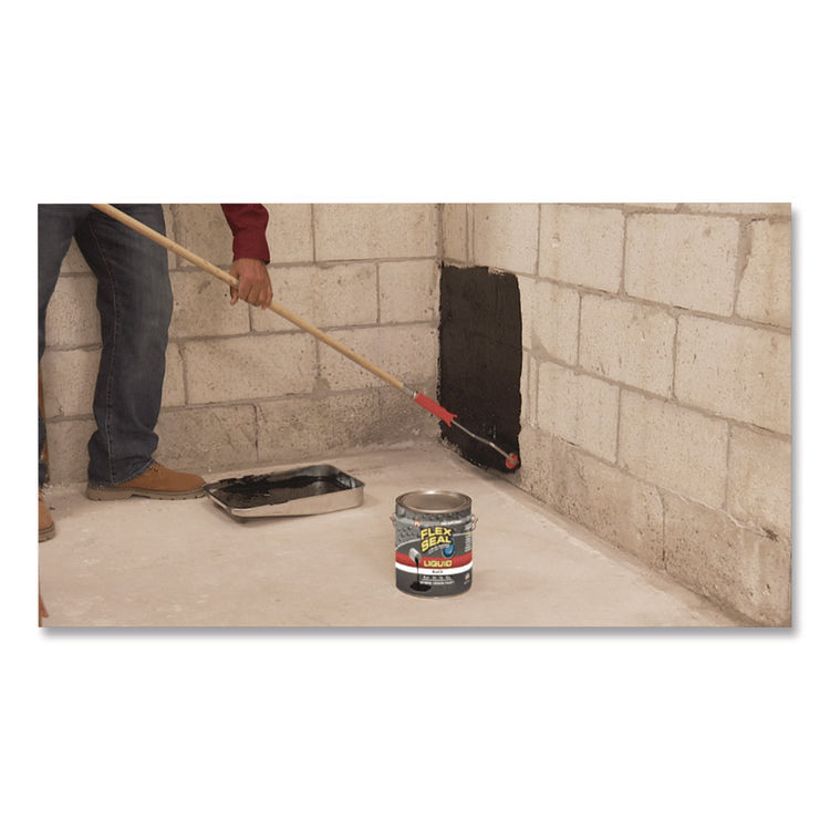 Liquid Rubber, 32 Oz Can, Black