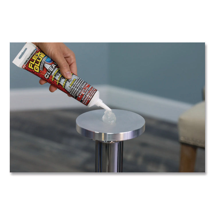Flex Glue, 4 Oz, Dries Clear