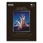 Ultra Premium Photo Paper, 10 Mil, 8.5 X 11, Luster White, 50/pack