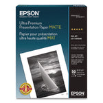 Ultra Premium Matte Presentation Paper, 10 Mil, 8.5 X 11, Matte White, 50/pack