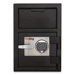 Depository Security Safe, 2.72 Cu Ft, 24w X 13.4d X 10.83h, Black