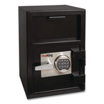 Depository Security Safe, 2.72 Cu Ft, 24w X 13.4d X 10.83h, Black