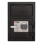 Depository Security Safe, 0.95 Cu Ft, 14 X 15.5 X 20, Black