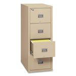 Patriot By Fireking Insulated Fire File, 1-Hour Fire Protection, 4 Legal-Size File Drawers, Parchment, 20.75 X 31.63 X 52.75
