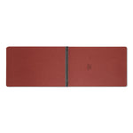 Prong Fastener Pressboard Report Cover, Two-Piece Prong Fastener, 3" Capacity, 11 X 17, Red/red