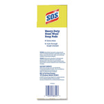 Steel Wool Soap Pads, 2.4 x 3, Steel, 15 Pads/Box, 12 Boxes/Carton