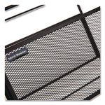 Hanging File Folder Organizer, Letter Size, 13" Long, Black