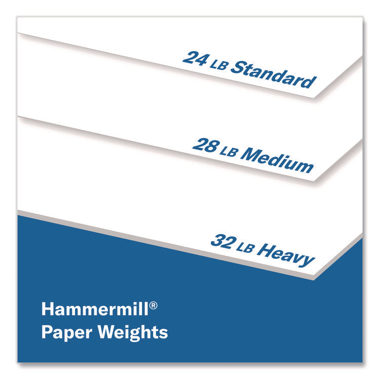 Premium Laser Print Paper, 98 Bright, 24 lb Bond Weight, 8.5 x 11, White, 500/Ream, 10 Reams/Carton