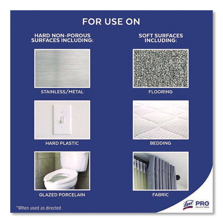 Disinfectant Spray To Go, Crisp Linen Scent, 1.5 oz, Aerosol Spray