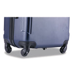 Pilot Hard Side Carry-On Suitcase, Four-Wheeled Spinner, 16.34 x 10.24 x 25.39, Blue