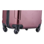 Pilot Hard Side Carry-On Suitcase, Four-Wheeled Spinner, 16.34 x 10.24 x 25.39, Wine