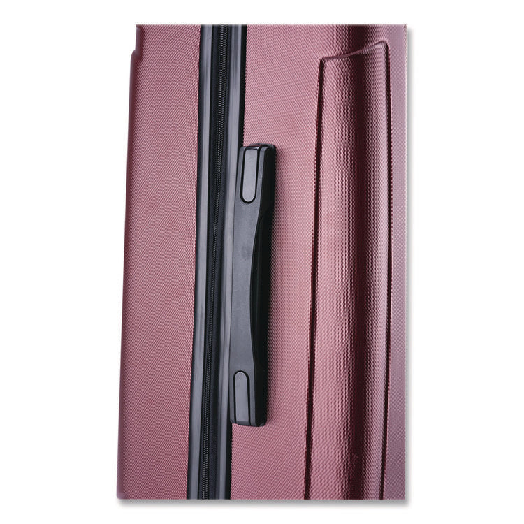 Pilot Hard Side Carry-On Suitcase, Four-Wheeled Spinner, 16.34 x 10.24 x 25.39, Wine