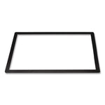 Menu Holder For 11 x 17 Menus, Landscape Orientation, 18.9 x 12.6 Holder, Clear/Black