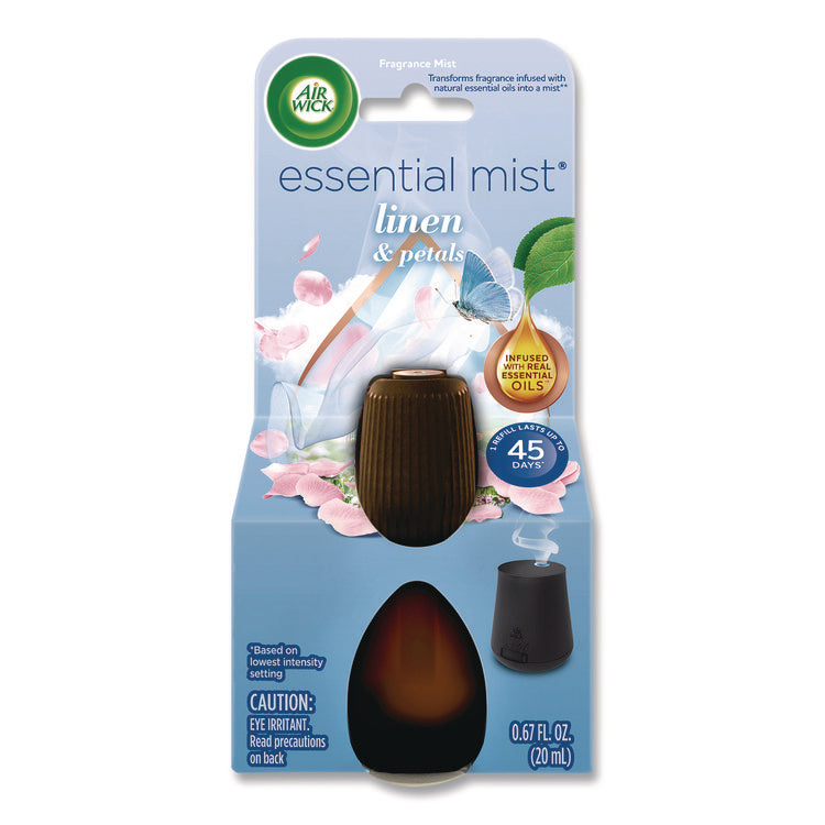 Essential Mist Refill, Linen and Petals, 0.67 oz