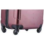 Pilot Hard Side Carry-On Suitcase, Four-Wheeled Spinner, 14.37 x 8.86 x 21.46, Wine