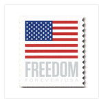 First-Class Forever Stamps, U.S. Flag, 100/Roll