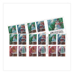 First-Class Forever Stamps, Holiday, 20/Book