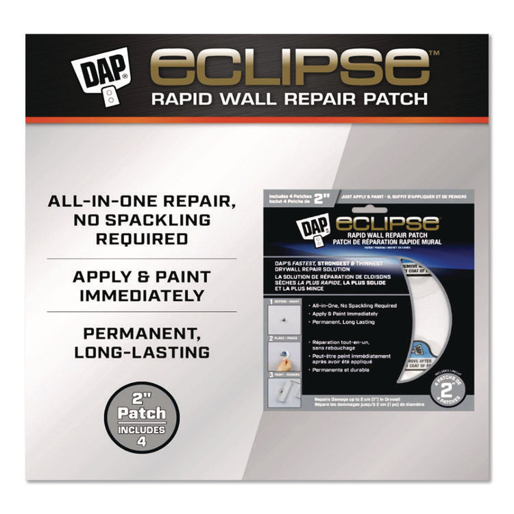 Eclipse Rapid Wall Repair Patch, 4", White