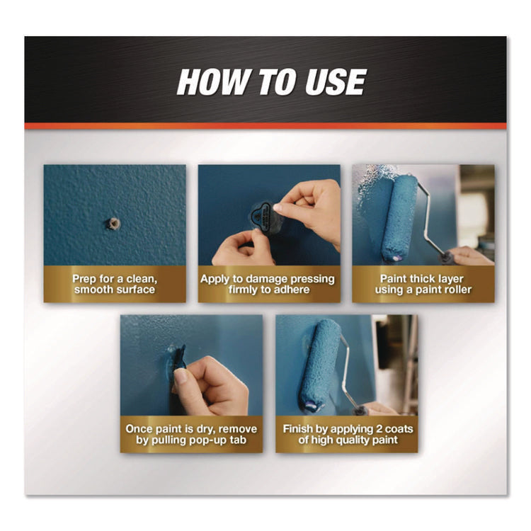 Eclipse Rapid Wall Repair Patch, 4", White