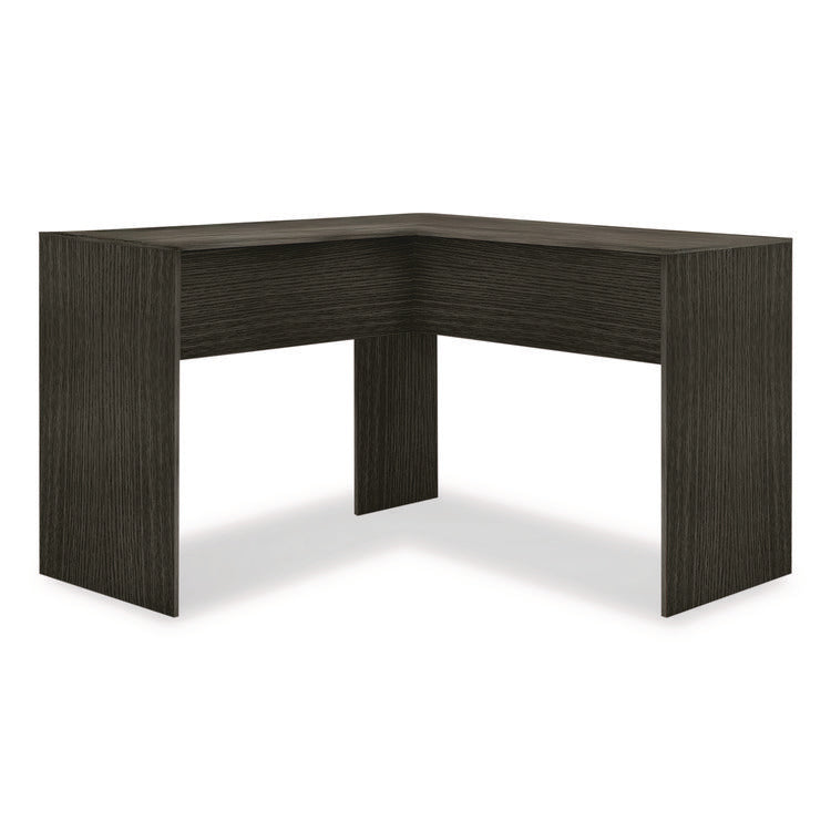 Corner Computer Desk, 47.83" X 47.83" X 30.39", Dark Gray