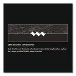 Zenon Z-Lyte Safety Glasses, Scratch-Resistant, Clear Plastic Frame, Clear Polycarbonate Lens