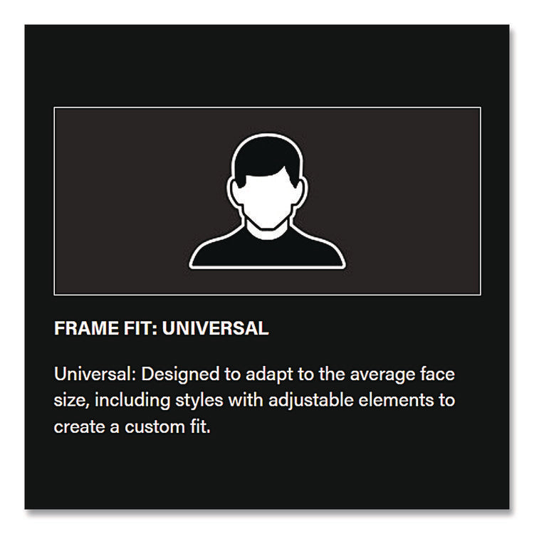 Zenon Z-Lyte Safety Glasses, Scratch-Resistant, Clear Plastic Frame, Clear Polycarbonate Lens