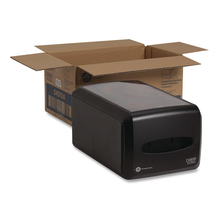 Countertop Napkin Dispenser, 13.25 x 8.56 x 7.18, Black