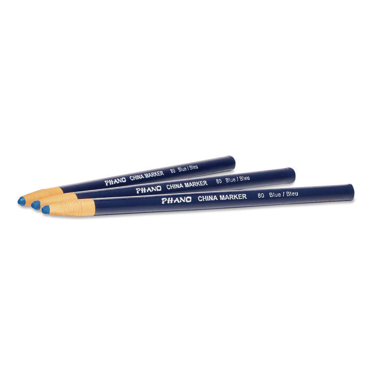 China Marker, Blue, 12/Pack