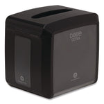 Tabletop Napkin Dispenser, 7.6 x 6.1 x 7.2, Black