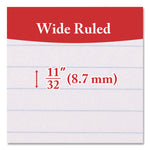 Filler Paper, Side: 3-Hole Punched, Wide/Legal Rule, 150/Pack