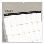 12-Month Wall Calendar, Succulent Plants Photography, 12 x 17, White/Multicolor Sheets, 12-Month (Jan to Dec): 2025