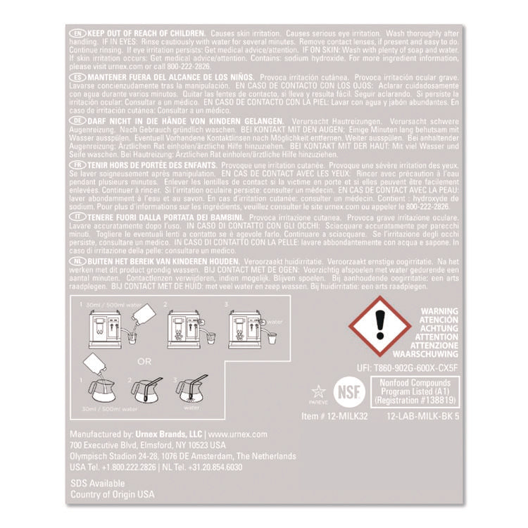 Rinza Milk Frother Cleaner, 33.6 oz Bottle