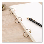 Metal Book Rings, 1" Diameter, 100/Box