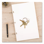 Metal Book Rings, 2" Diameter, 50/Box