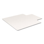 Oceanmat Carpet Chair Mat, 45 x 53, Lipped, Clear