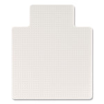 Oceanmat Carpet Chair Mat, 45 x 53, Lipped, Clear