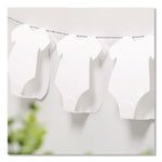 Color Cardstock, 65 lb Cover Weight, 8.5 x 14, Bright White, 125/Pack