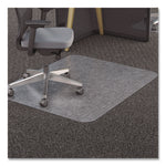 All Day Use Chair Mat - All Carpet Types, 45 X 53, Rectangle, Clear