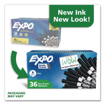 Low-Odor Dry-Erase Marker Value Pack, Fine Bullet Tip, Black, 36/box