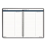 Recycled Undated Assignment Book For Intermediate Grades, 40-Weeks: Eight-Subject Day, Blue Cover, (100) 11 x 8.5 Sheets