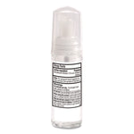 Alcohol-Free Foam Hand Sanitizer, 1.5 Oz Pump Bottle, Unscented, 24/carton