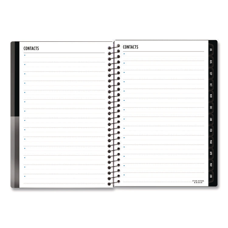 Academic Year Customizable Student Weekly/Monthly Planner, 8.5 x 6.75, 12-Month (July to June): 2025 to 2026