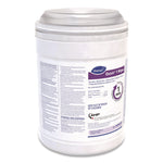 Oxivir 1 Wipes, 1-Ply, 10 x 10, Characteristic Scent, White, 60 Canister, 12 Canisters/Carton
