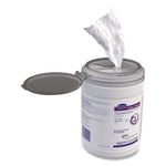 Oxivir 1 Wipes, 1-Ply, 10 x 10, Characteristic Scent, White, 60 Canister, 12 Canisters/Carton