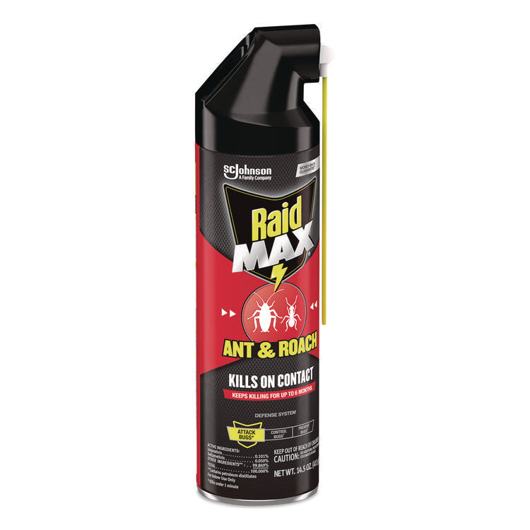 Ant/Roach Killer, 14.5 oz Aerosol Spray, Unscented, 6/Carton