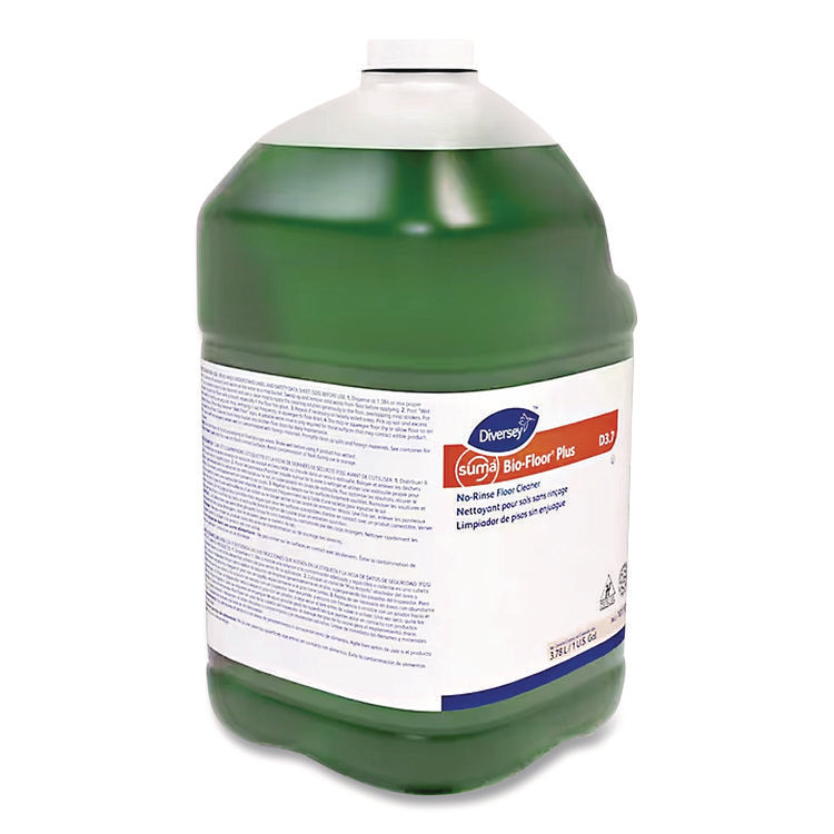 Suma Bio-Floor Cleaner, Unscented, Liquid, 1 Gal, 4/carton