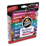 Take Note Dry-Erase Markers, Broad, Chisel Tip, Assorted, 12/Pack