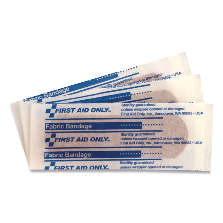 Fabric Adhesive Bandages, 1 x 3, 16/Box