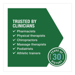 Professional Green Roll-On Topical Analgesic Pain Reliever, 3 oz Roll-On