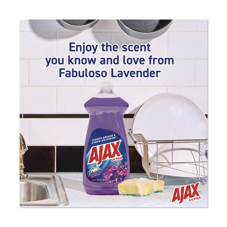 Dish Detergent, Fabuloso Scent, 28 oz Bottle, 9/Carton